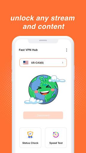 Fast VPNhub Screenshot 3