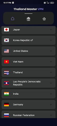 Thailand VPN - Safe VPN Proxy Screenshot 1