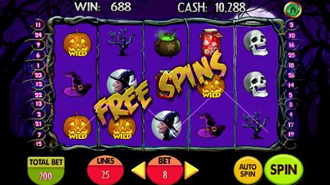 Halloween Slots Mania Deluxe Screenshot 8