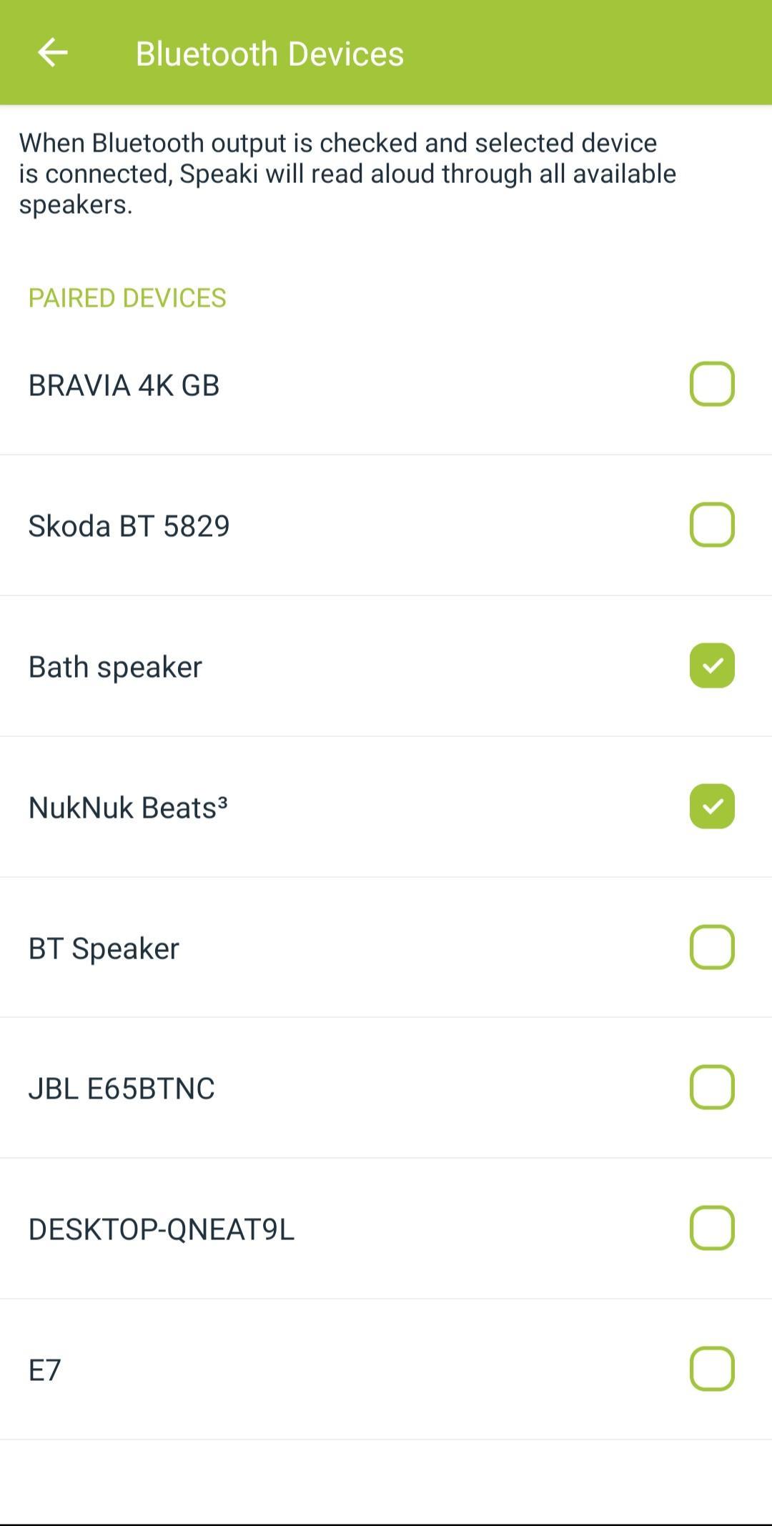 Speaki - Voice Notifications Screenshot 5