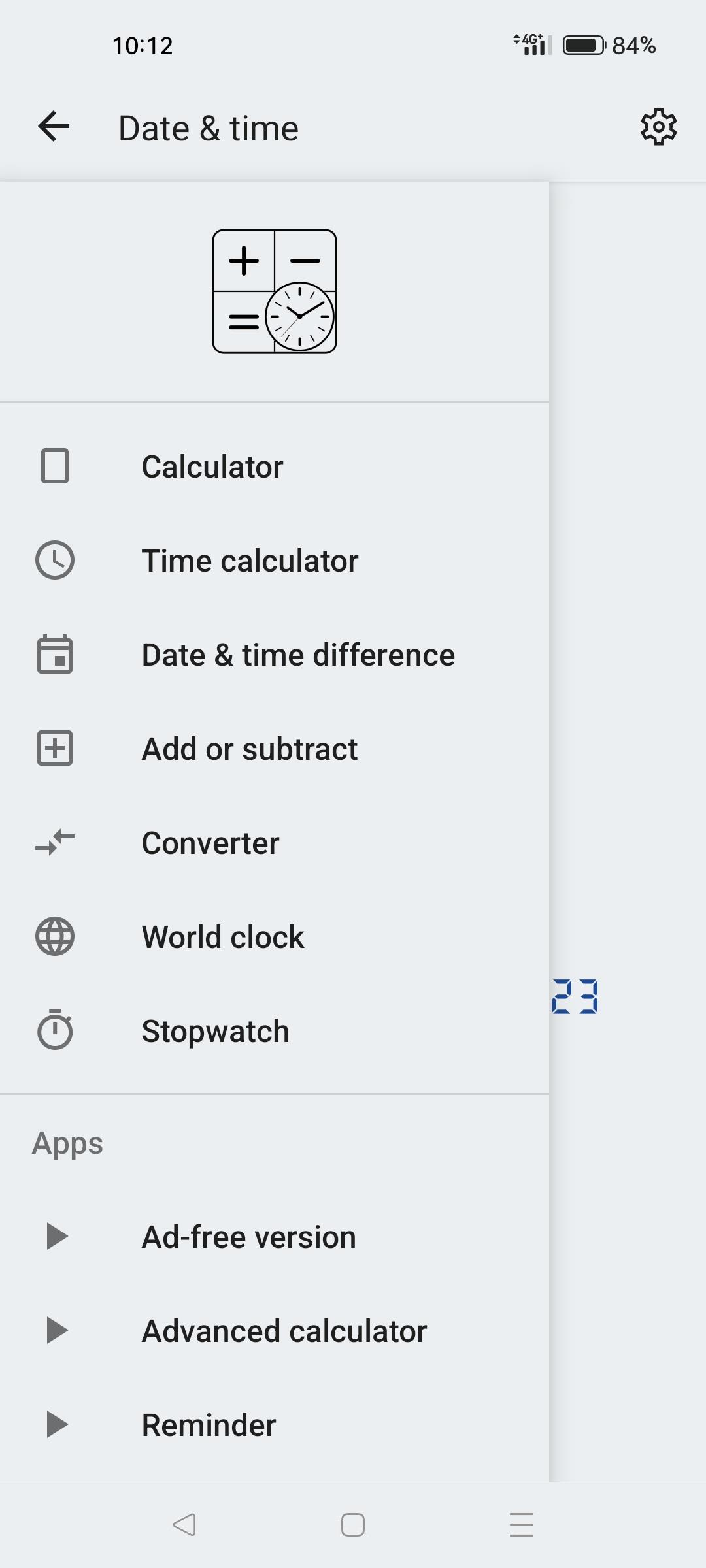 Date & time calculator Screenshot 2