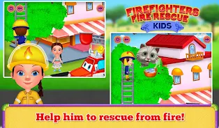 Firefighters Fire Rescue Kids Screenshot 3