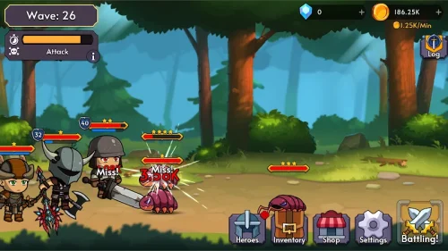 Mobile Heroes: Idle Heroes RPG Screenshot 1