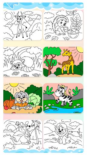 Animal coloring pages Screenshot 26