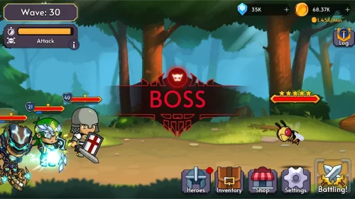 Mobile Heroes: Idle Heroes RPG Screenshot 2