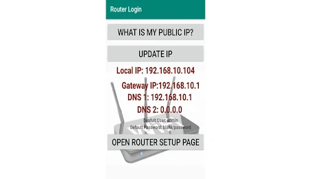 Router Setup Page - WiFi Passw Screenshot 1