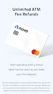 Novo - Small Business Checking Screenshot 2