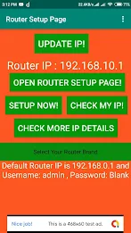 Router Setup Page - WiFi Passw Screenshot 2