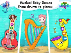 Mermaid BabyPhone For Toddlers Screenshot 5