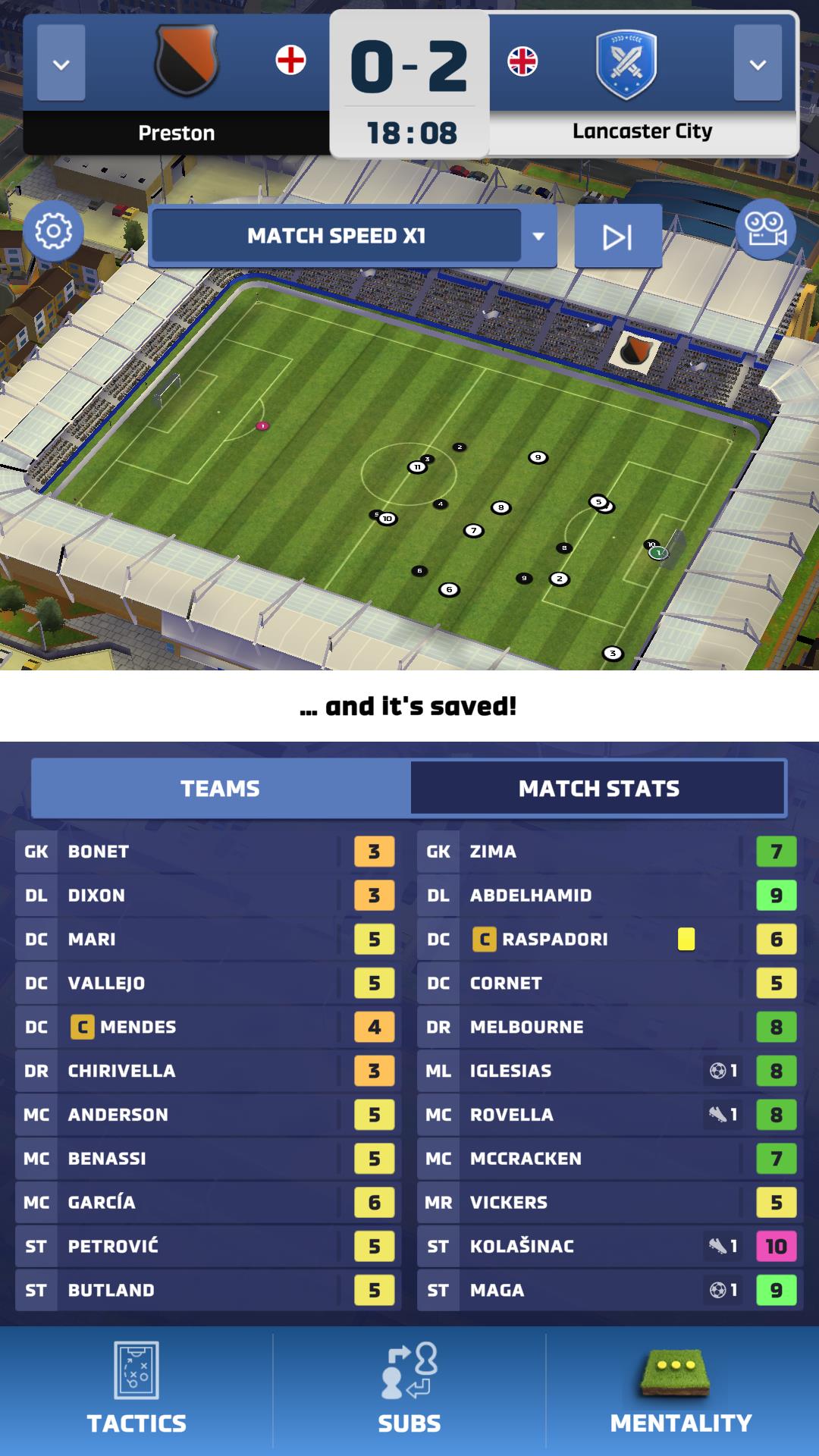 Soccer - Matchday Manager 24 Screenshot 1