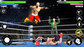 Real Fighting Wrestling Games Screenshot 9