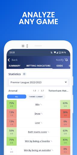 TIPSTOP - Soccer betting tips Screenshot 1