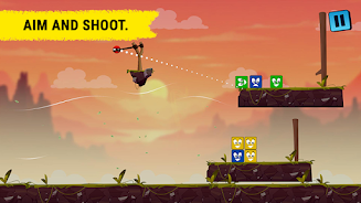 Hit Knock Out Slingshot ball Screenshot 11