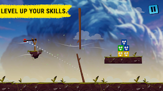 Hit Knock Out Slingshot ball Screenshot 5