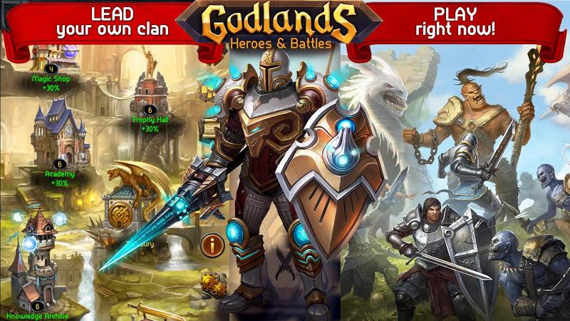 Godlands RPG - Fight for Thron Screenshot 8