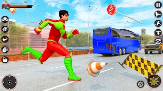 Spider Rope Hero Flying Games Screenshot 4