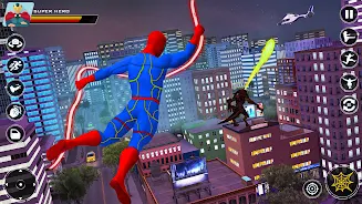 Spider Rope Hero Flying Games Screenshot 2