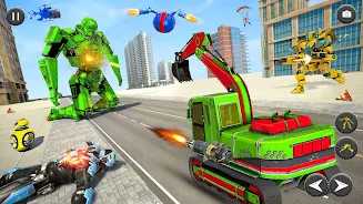 Robot Truck Car Transform Game Screenshot 9