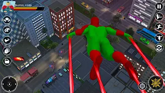 Spider Rope Hero Flying Games Screenshot 8