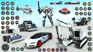 Robot Truck Car Transform Game Screenshot 1