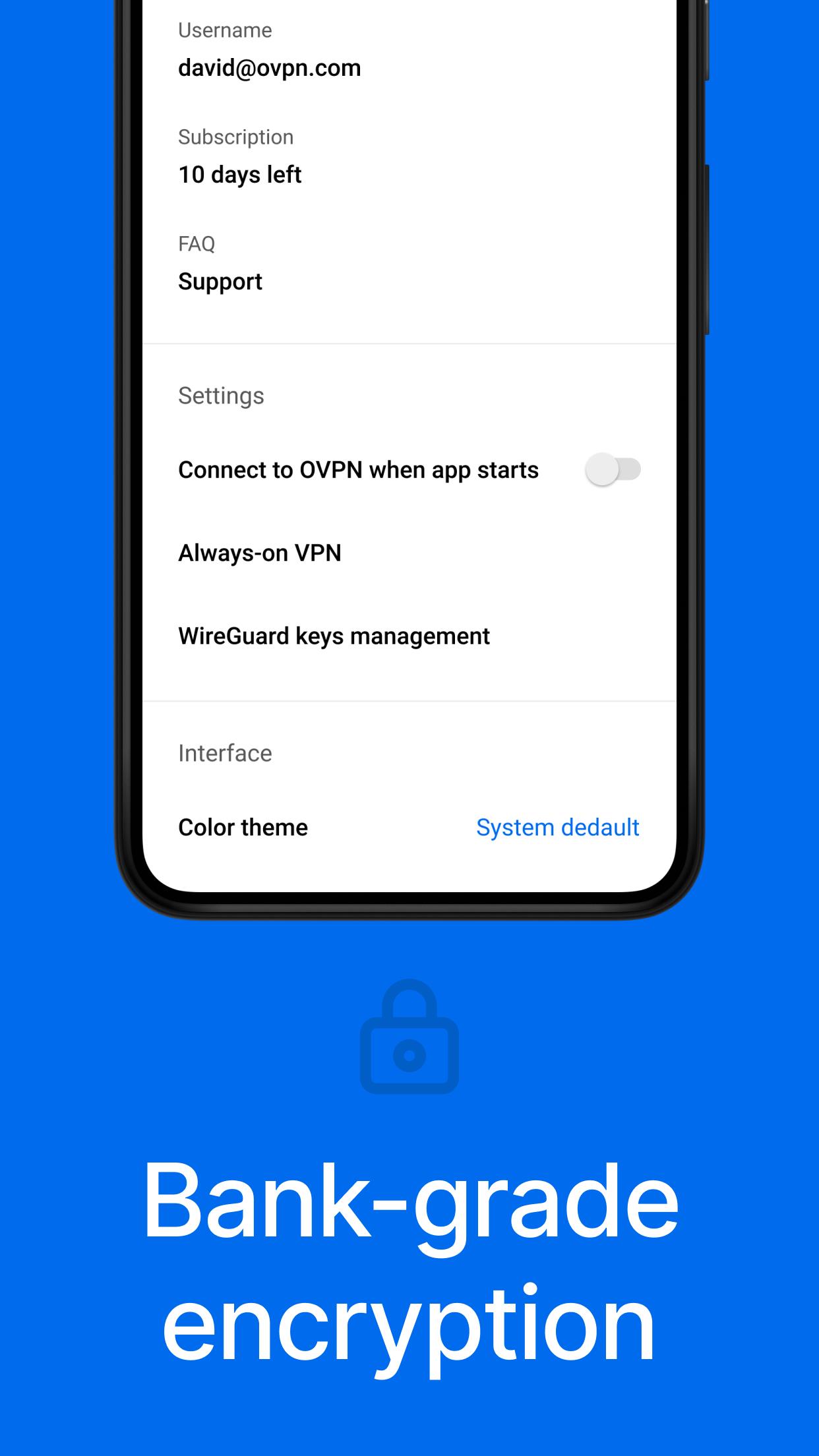 OVPN: Private & Fast VPN Proxy Screenshot 5