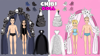 Chibi Dolls LOL: Dress up Game Screenshot 1
