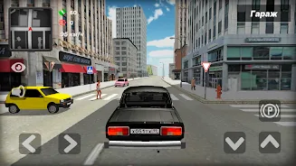 VAZ 2105 Russian Car Simulator Screenshot 1