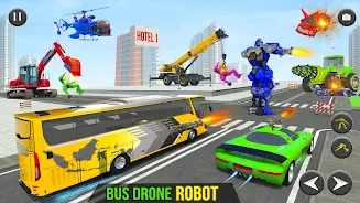 Robot Truck Car Transform Game Screenshot 18