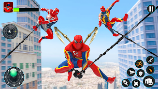 Spider Rope Hero Flying Games Screenshot 7