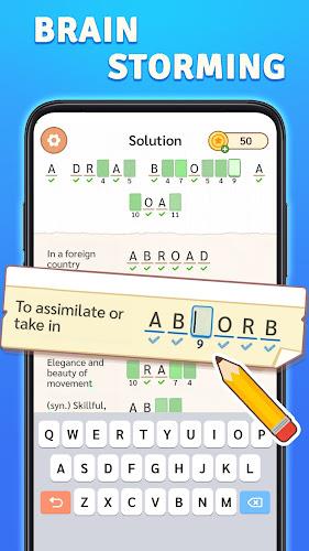 Acrostic Puzzle: Logic Fill in Screenshot 21
