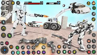 Robot Truck Car Transform Game Screenshot 8