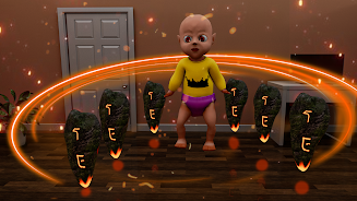 Scary Baby Pink Horror Game 3D Screenshot 1