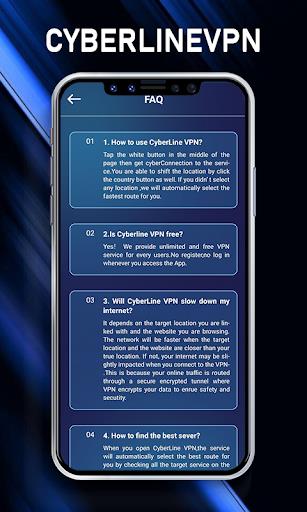 CyberLineVPN Screenshot 2
