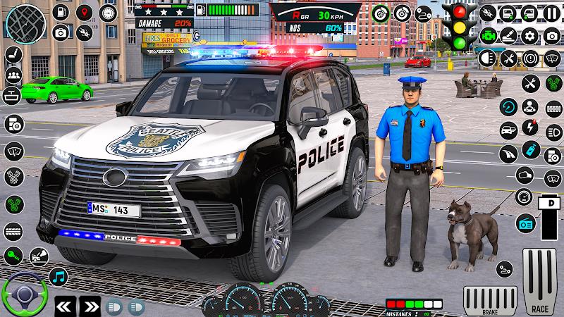 US Police Car Parking - King Screenshot 7