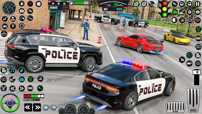 US Police Car Parking - King Screenshot 14
