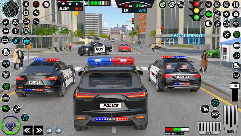 US Police Car Parking - King Screenshot 5
