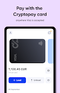 Cryptopay:Bitcoin wallet&card Screenshot 15