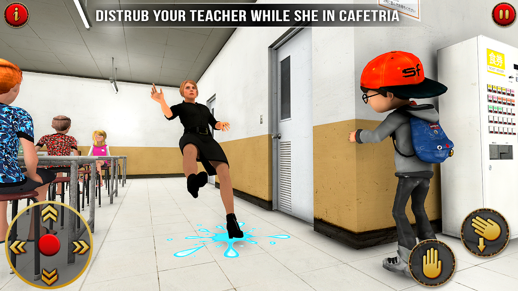 Evil Teacher Funny Horror Game Screenshot 2