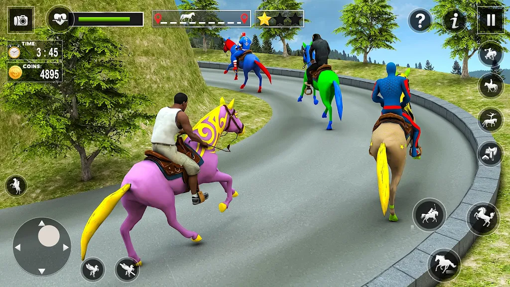 Crazy Spider Horse Riding Game Screenshot 3