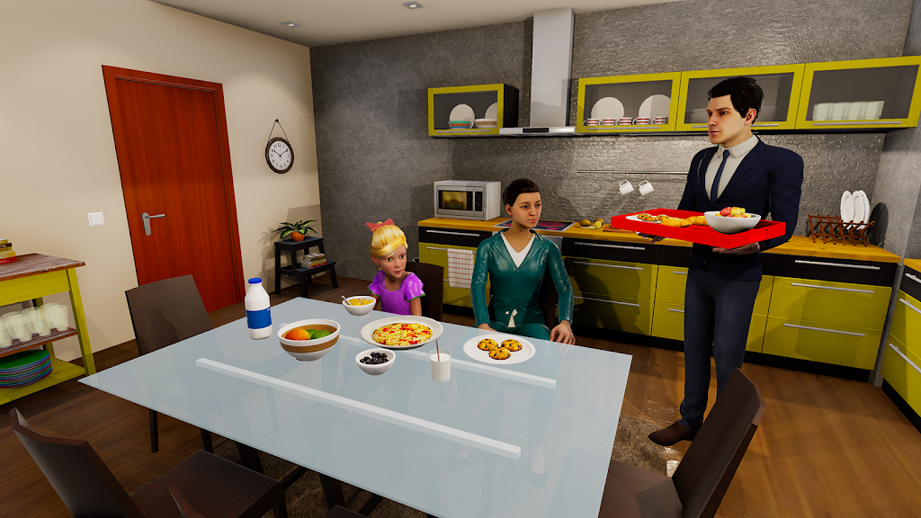 Virtual Daddy Family Life Game Screenshot 1
