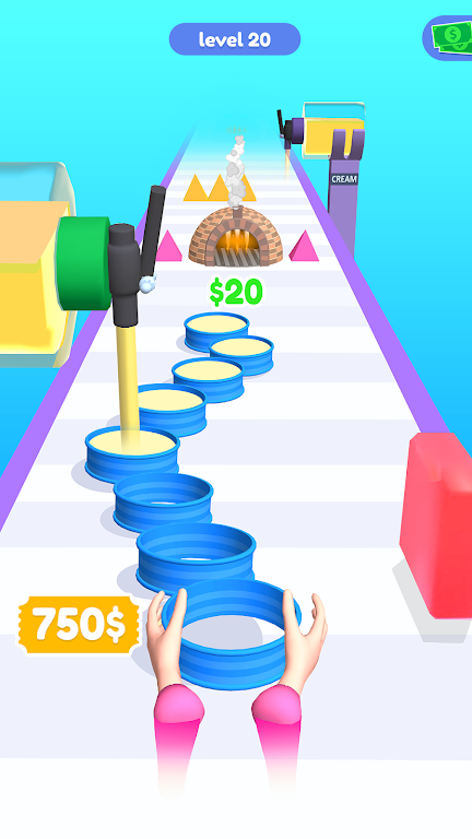 Cake Stack : 3D Cake Games Screenshot 1