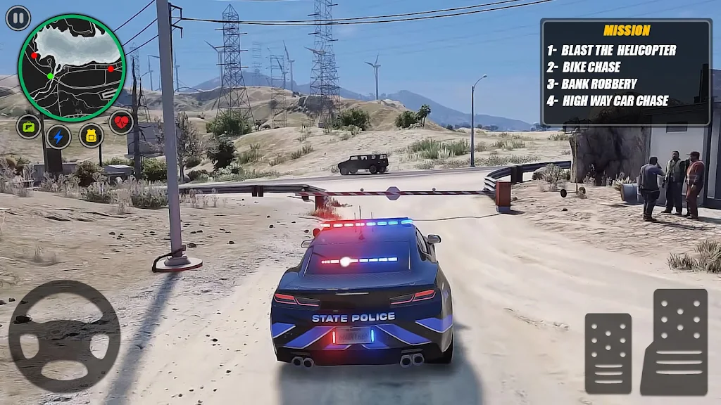 Police Car Chase Criminal Game Screenshot 4