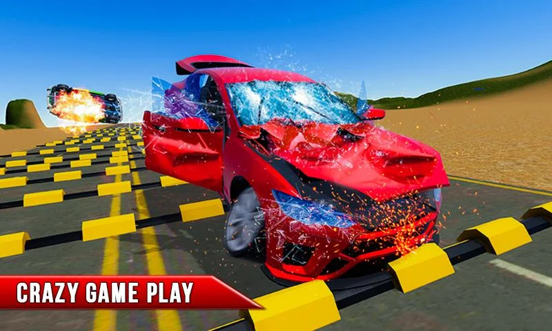 Car Crash: Car Driving Test 3D Screenshot 1