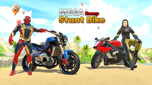 GT Mega Ramp Stunt Bike Games Screenshot 4