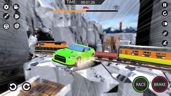 Snow Drift Car 3D Racing Game Screenshot 2