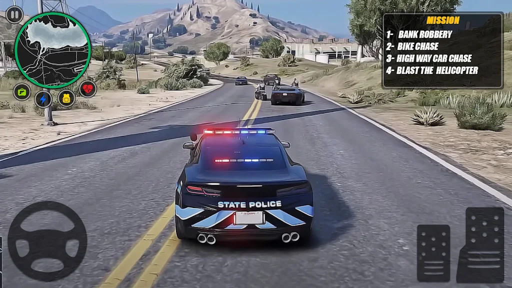 Police Car Chase Criminal Game Screenshot 3