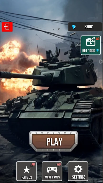 Tanks Battle Blitz War Games Screenshot 3