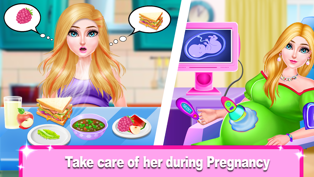 Pregnant Mommy Games Pregnancy Screenshot 2