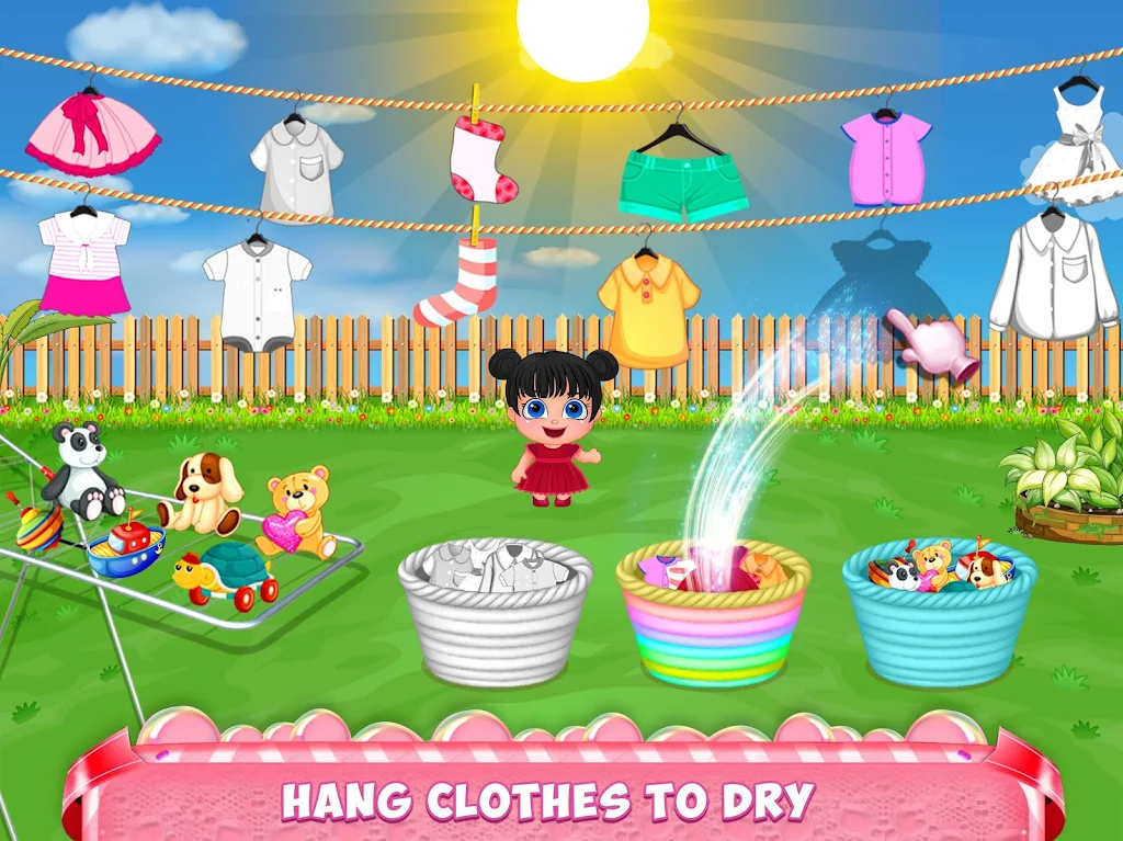 Mother Baby Care Laundry Day Screenshot 3