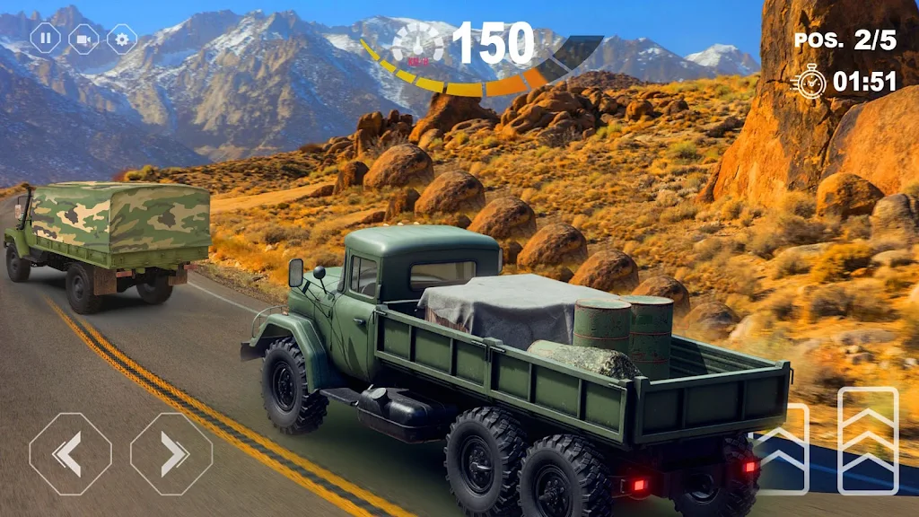 Army Truck Game - Racing Games Screenshot 4